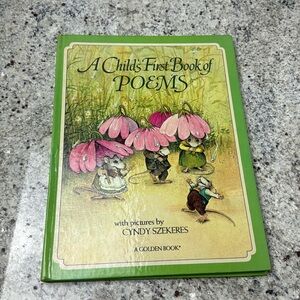 A child’s first book of poems by Cindy Szekeres with illustrations, golden book